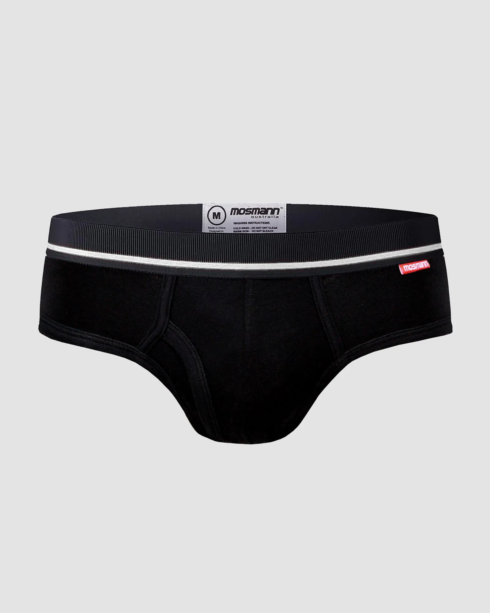 3-PACK BAMBOO BRIEFS - PEPPER