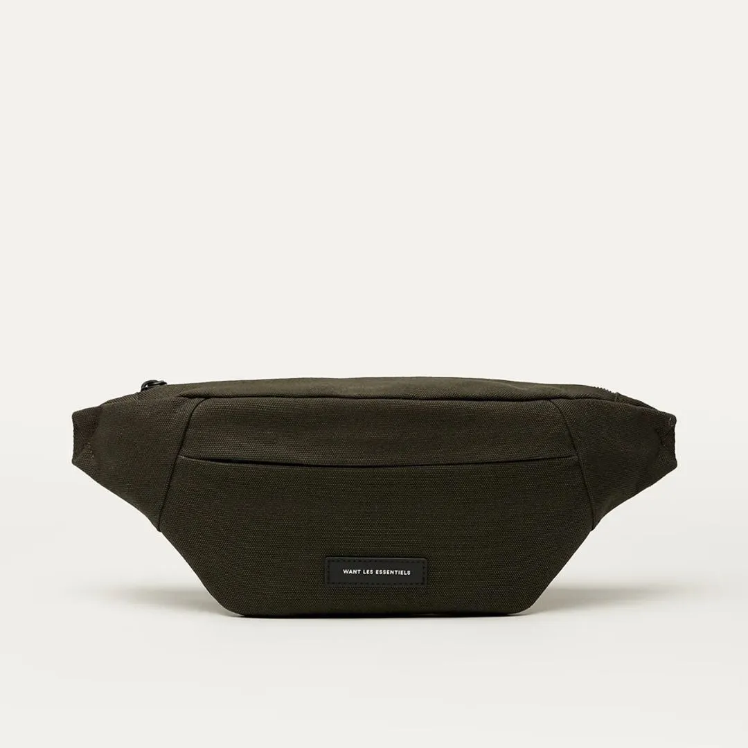 Atlin Canvas Belt Bag (Green)