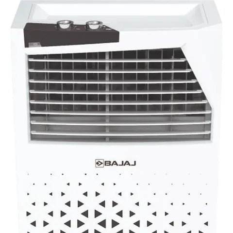 BAJAJ Shield Skive Nios 36 Litres Tower Air Cooler (Honeycomb Cooling Pads, White)