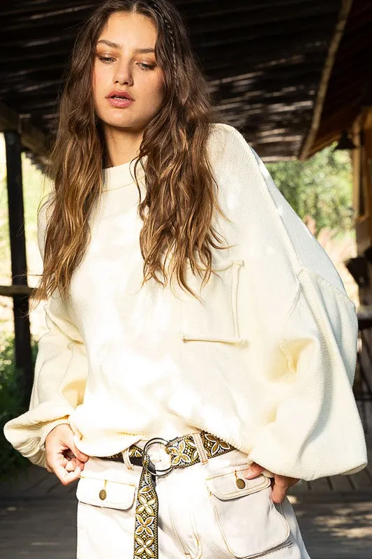 Bella Sweater (Cream)