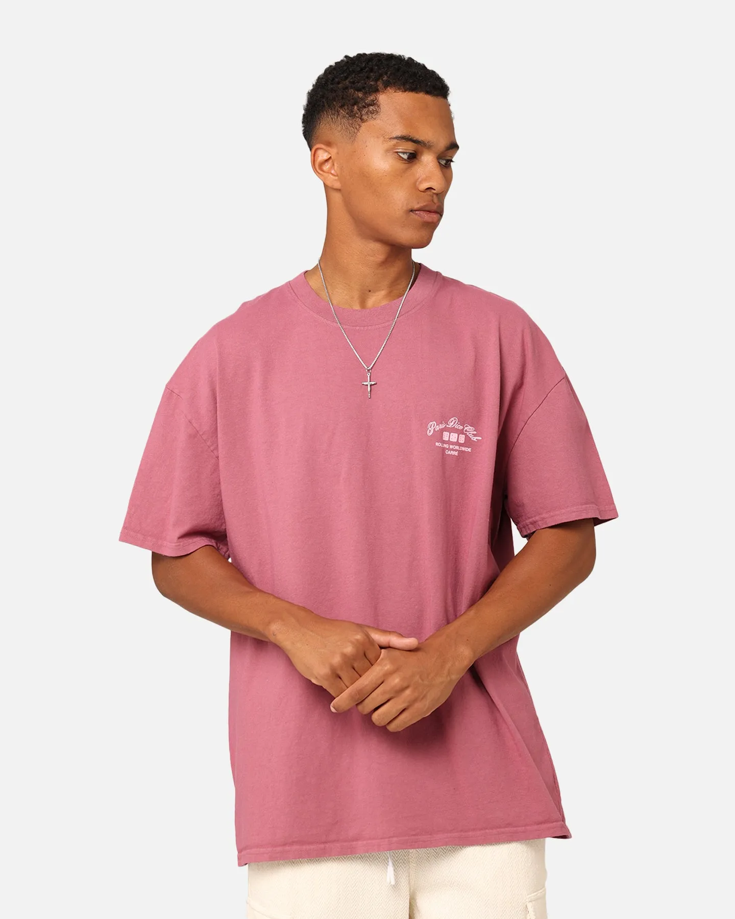 Carre Rolling Worldwide T-Shirt Mauve