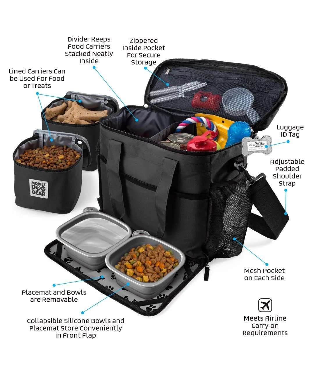 Mobile Dog Gear™ Week Away Tote Bag