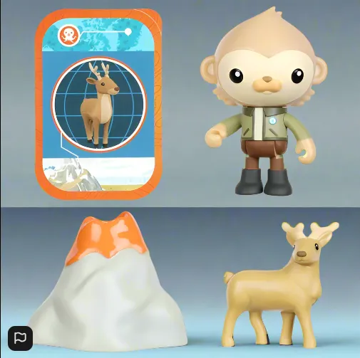 Octonauts Above & Beyond Deluxe Toy Figure Paani Adventure Pack