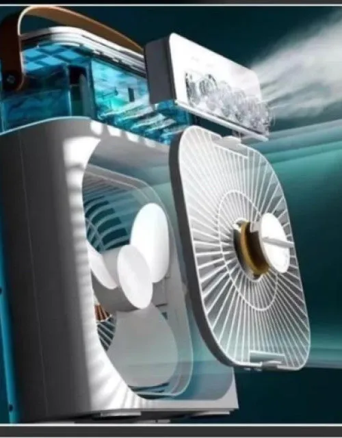 Portable Humidifier Air Cooler Mist Fan Mini Cooler for Home