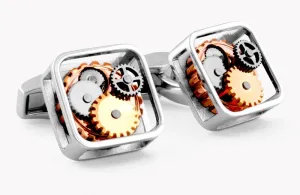 Square Gear Cufflinks
