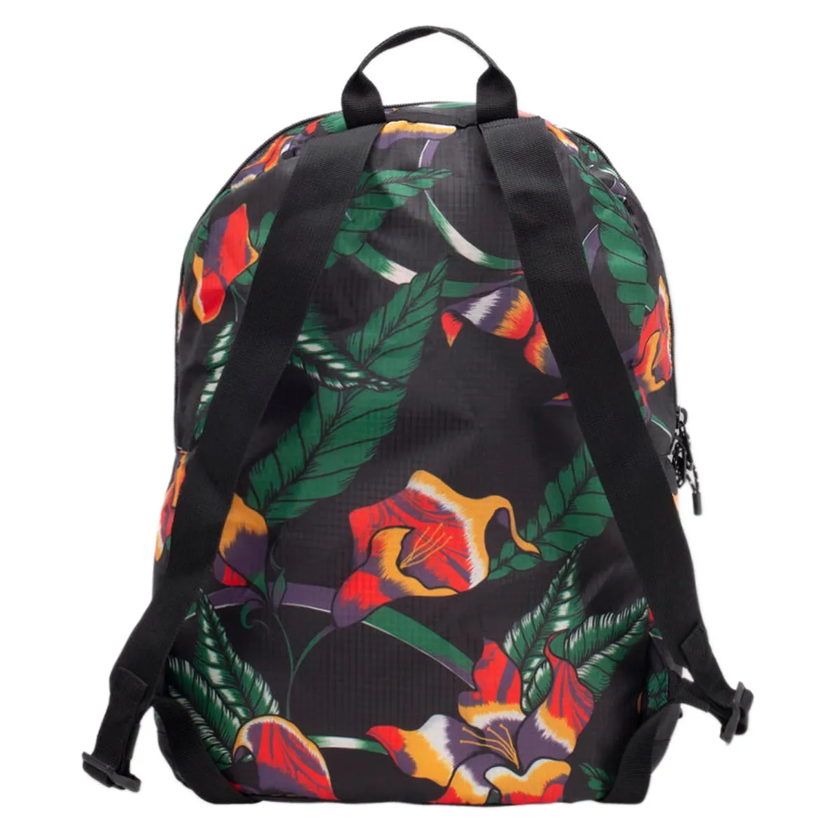 Volcom Bt Packable Backpack - Black Floral Print
