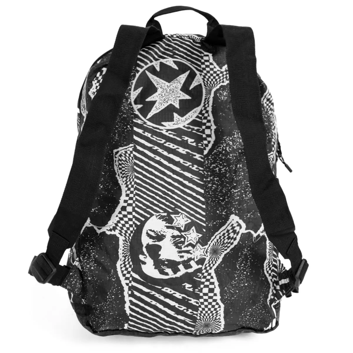 Volcom Bt Packable Backpack - Black/White