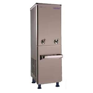 Voltas WC FS 60/80 NP Water Cooler  80L Storage, 60 LPH Cooling, Normal & Cold Water, R134A, Stainless Steel Front Body