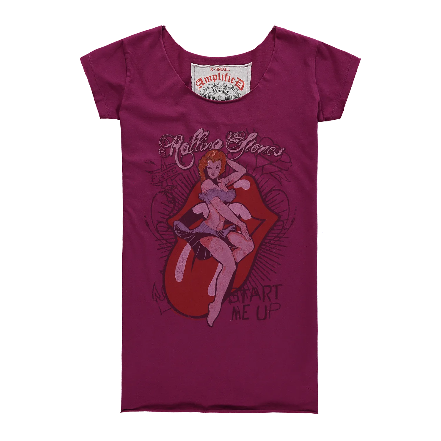 Women's Rolling Stones T-Shirt - Start Me Up